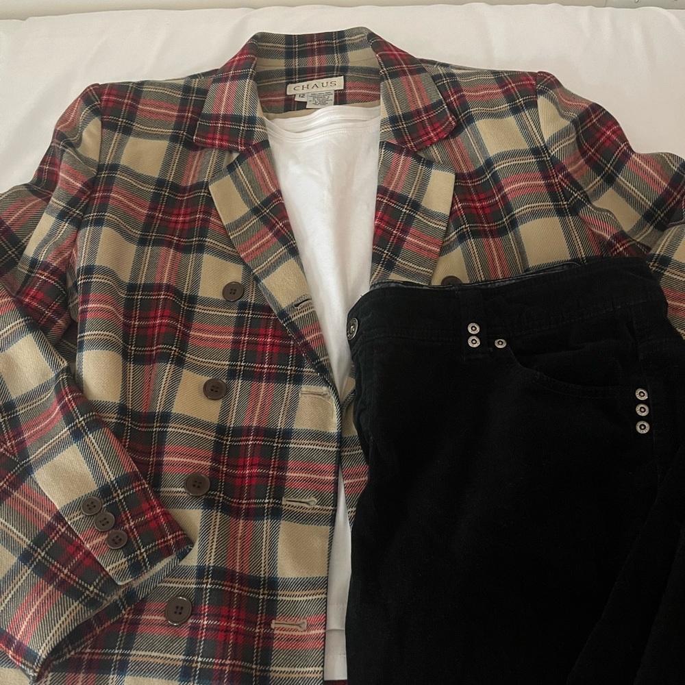 Plaid jacket - Picture 2 of 3